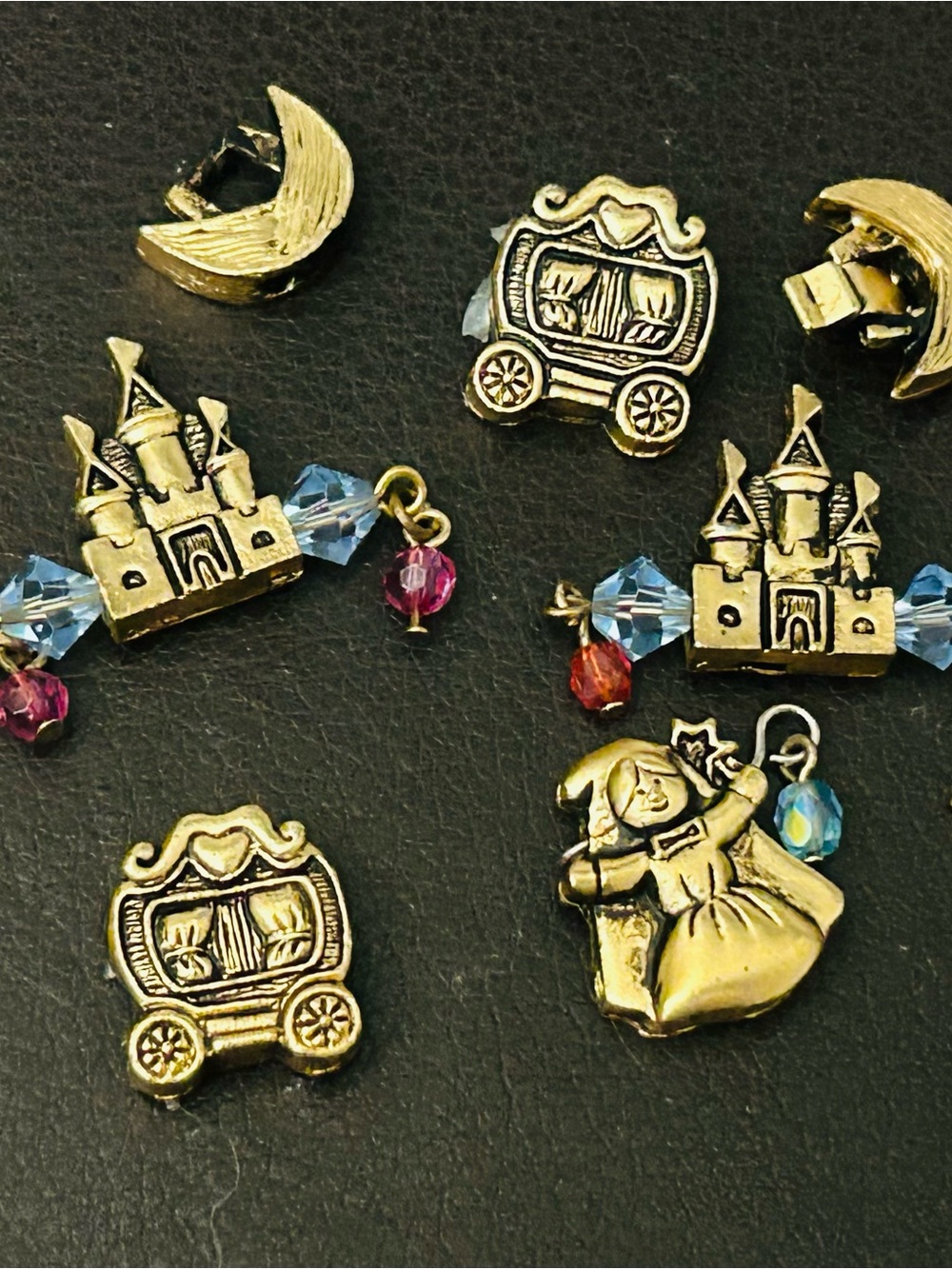 Cinderella Fairy Tale Charm Set